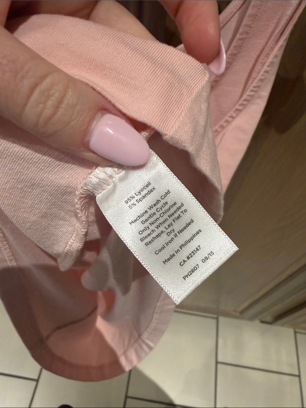 Talbots Pink Tank Top - Picture 4 of 5